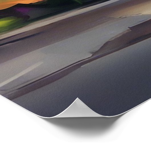 Elephant Design behalten oder gestalten Sie Ihr ei Poster (Ecke)