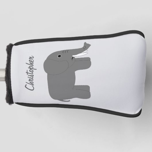 Elephant Design Golf Headcover (Vorderseite)