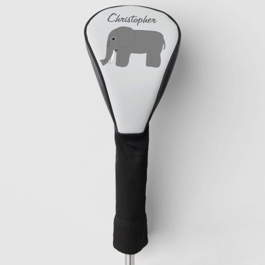 Elephant Design Golf Headcover (Vorderseite)