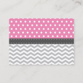 Elephant Diaper Raffle Ticket, EDITABLE FARBE Begleitkarte (Rückseite)