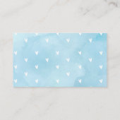 Elephant Diaper-Umschließungskarte Begleitkarte (Rückseite)