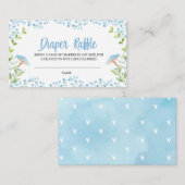 Elephant Diaper-Umschließungskarte Begleitkarte (Vorne/Hinten)