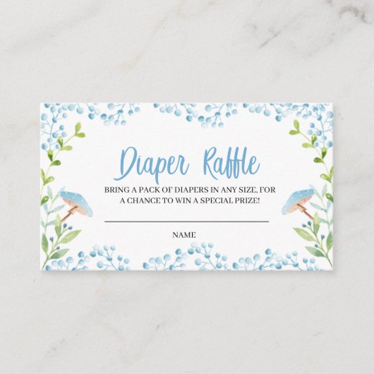 Elephant Diaper-Umschließungskarte Begleitkarte (Vorderseite)