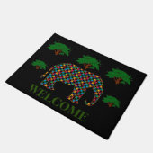 Elephant Door Mat Fußmatte (Schrägansicht)