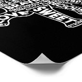 Elephant-Down-Syndrom Poster (Ecke)