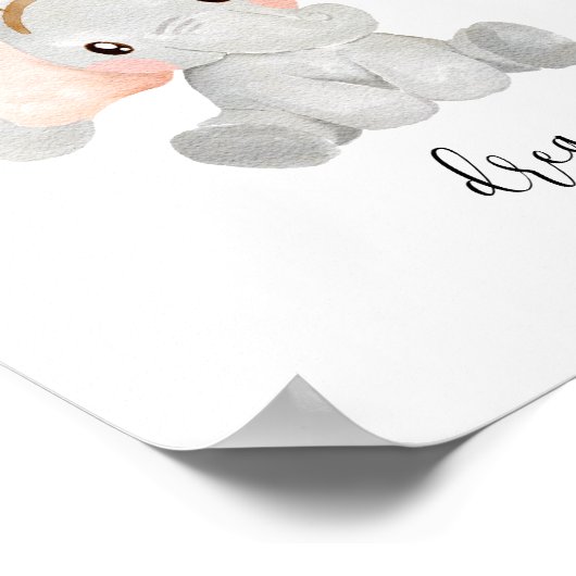 Elephant Dream Kinderzimmer Poster (Ecke)