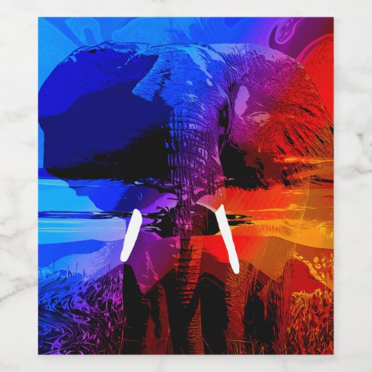 Elephant Dream Label Weinetikett (Einzelnes Label)