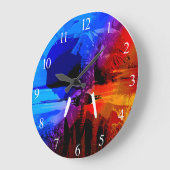 Elephant Dream Large Clock Große Wanduhr (Winkel)