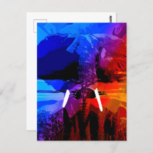 Elephant Dream Poster Postkarte