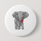 Elephant Drinking mug Button (Vorderseite)