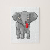 Elephant Drinking mug Puzzle (Vertikal)