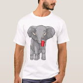 Elephant Drinking mug T-Shirt (Vorderseite)