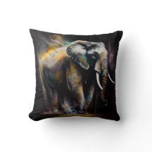 Elephant-Druckkissen