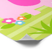 Elephant Dschungel Animal Kinderzimmer Wand Prinz Poster (Ecke)