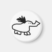 Elephant Duck Magnet (Vorne)