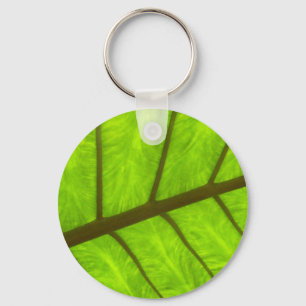 Elephant Ear Taro Schlüsselring Schlüsselanhänger