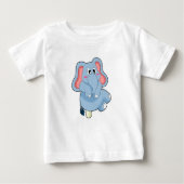 Elephant Egg Baby T-shirt (Vorderseite)