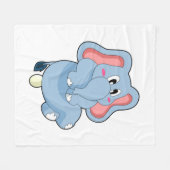 Elephant Egg Fleecedecke (Vorderseite (Horizontal))