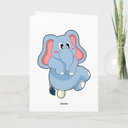 Elephant Egg Karte (Rückseite)
