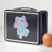 Elephant Egg Metall Brotdose (Beispiel)