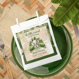 Elephant, eine kleine Erdnuss ist auf dem Weg Baby Geschenktütchen