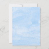 Elephant einer beliebigen Anzahl Jungen Geburtstag Einladung (Rückseite)