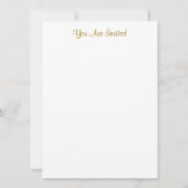 ELEPHANT EINLADUNG (Rückseite)