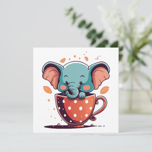 Elephant Elegance (Stehend Vorderseite)