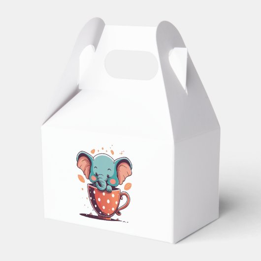 Elephant Elegance Geschenkschachtel (Vorderseite)