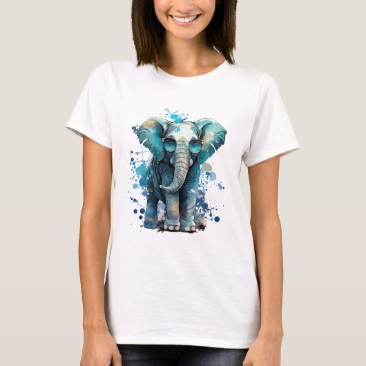 Elephant Elegance T-Shirt (Vorderseite)