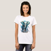 Elephant Elegance T-Shirt (Vorne ganz)