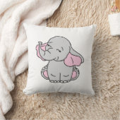 Elephant Elephant Cartoon Kissen (Decke)