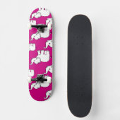 Elephant Elephant Cartoon Skateboard (Vorderseite)