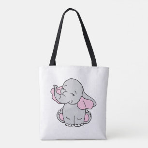 Elephant Elephant Cartoon Tasche