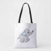 Elephant Elephant Muster Elephant Cartoon Tasche (Vorderseite)