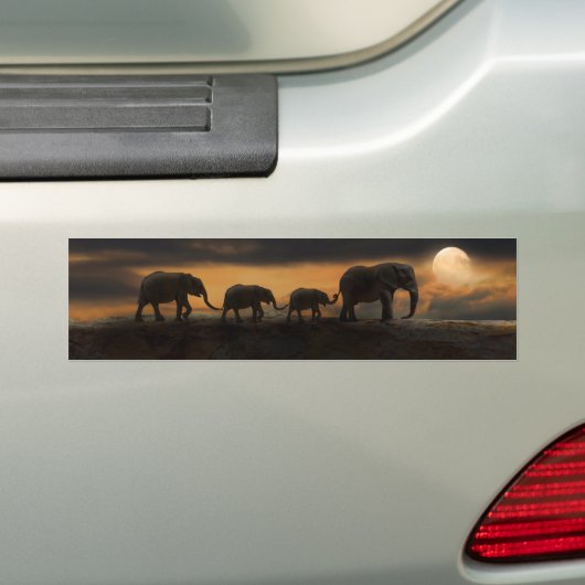 ELEPHANT ELEPHANTS AUTOAUFKLEBER (Auf Auto)