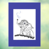 Elephant Energy Fensteraufkleber (Blatt 3)