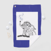 Elephant Energy Golfhandtuch (Insitu)