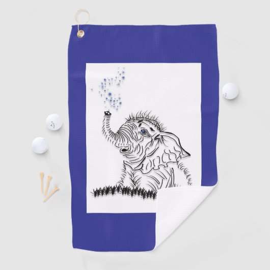 Elephant Energy Golfhandtuch (Insitu)