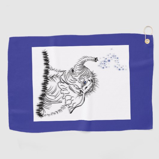 Elephant Energy Golfhandtuch (Horizontal)