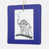 Elephant Energy Keramikornament (Links)