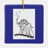 Elephant Energy Keramikornament (Vorderseite)