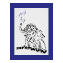 Elephant Energy Poster