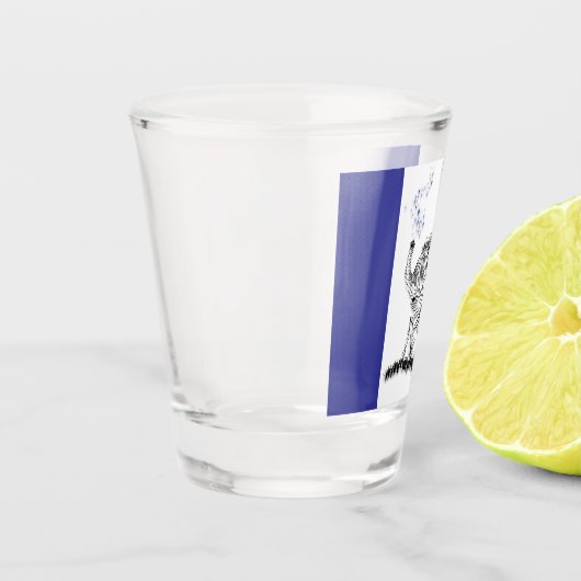 Elephant Energy Schnapsglas (Links)