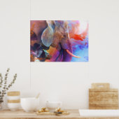 ELEPHANT ERINNERT SICH AN SACRED-GEWÄSSER POSTER (Küche)