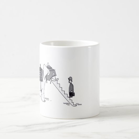 Elephant Escalator-Tasse Verwandlungstasse (Mittel)
