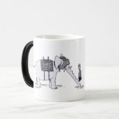 Elephant Escalator-Tasse Verwandlungstasse (Vorderseite Links)