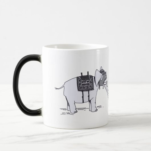 Elephant Escalator-Tasse Verwandlungstasse (Links)