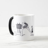 Elephant Escalator-Tasse Verwandlungstasse (Vorderseite Links)