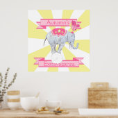 Elephant Extravaganza Poster (Küche)